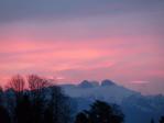 Les Tours d'Aï depuis Lausanne juste avant de partir