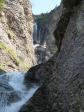 Chutes d'eau durant la  descente sur Lenk