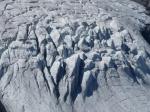 Séracs pyramidaux / glacier du Wildstrubel.