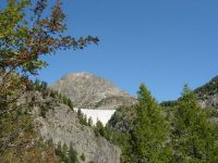 Bel Oiseau et barrage d'Emosson