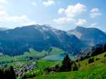 Rossinière, lac, Planachaux, Dent de Corjon.