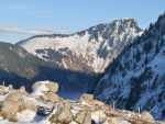 La Dent de Corjon depuis le Col de Jaman.