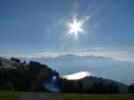 Vues sur sur le lac Léman.