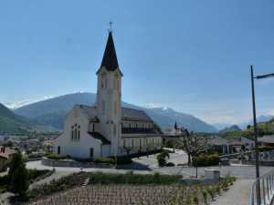 Eglise St-Léonard vue de dessus