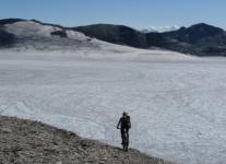 Descente vers le glacier