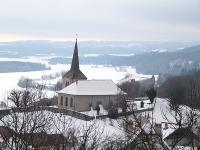 L'église de Baulmes