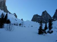 Le Col de Bonaudon vu du côté val de Bonaudon