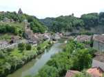 Vue des Gorges depuis le grand pont à proximité de la cathédrale.