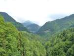 La vallée en amont de la Grande Eau