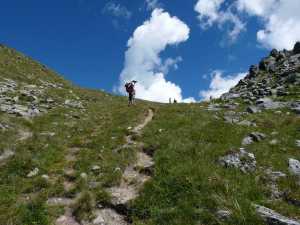 Arrivée au Col du Creblet