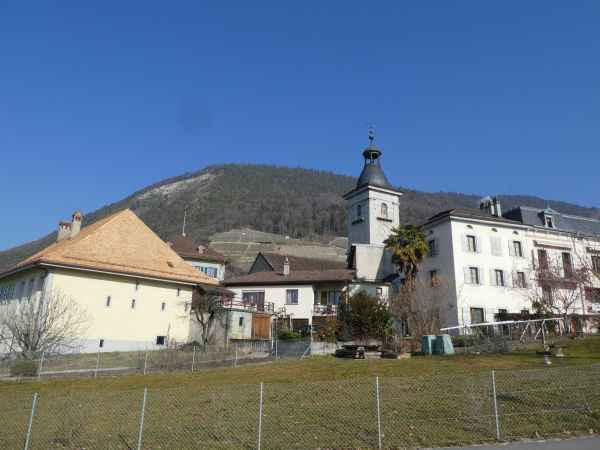 L'Eglise d'Ollon, une jolie petite église bucolique.